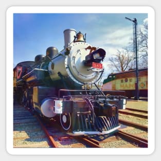 385 Steam Locomotive Sticker